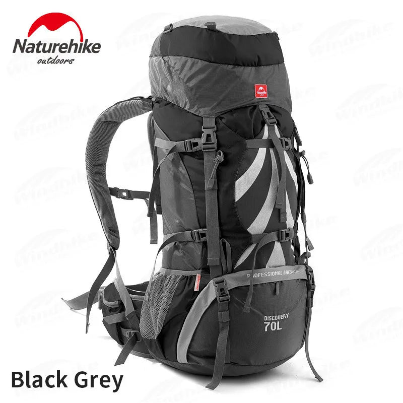 Naturehike Outdoor Hiking Backpack Rainproof With Rain Cover