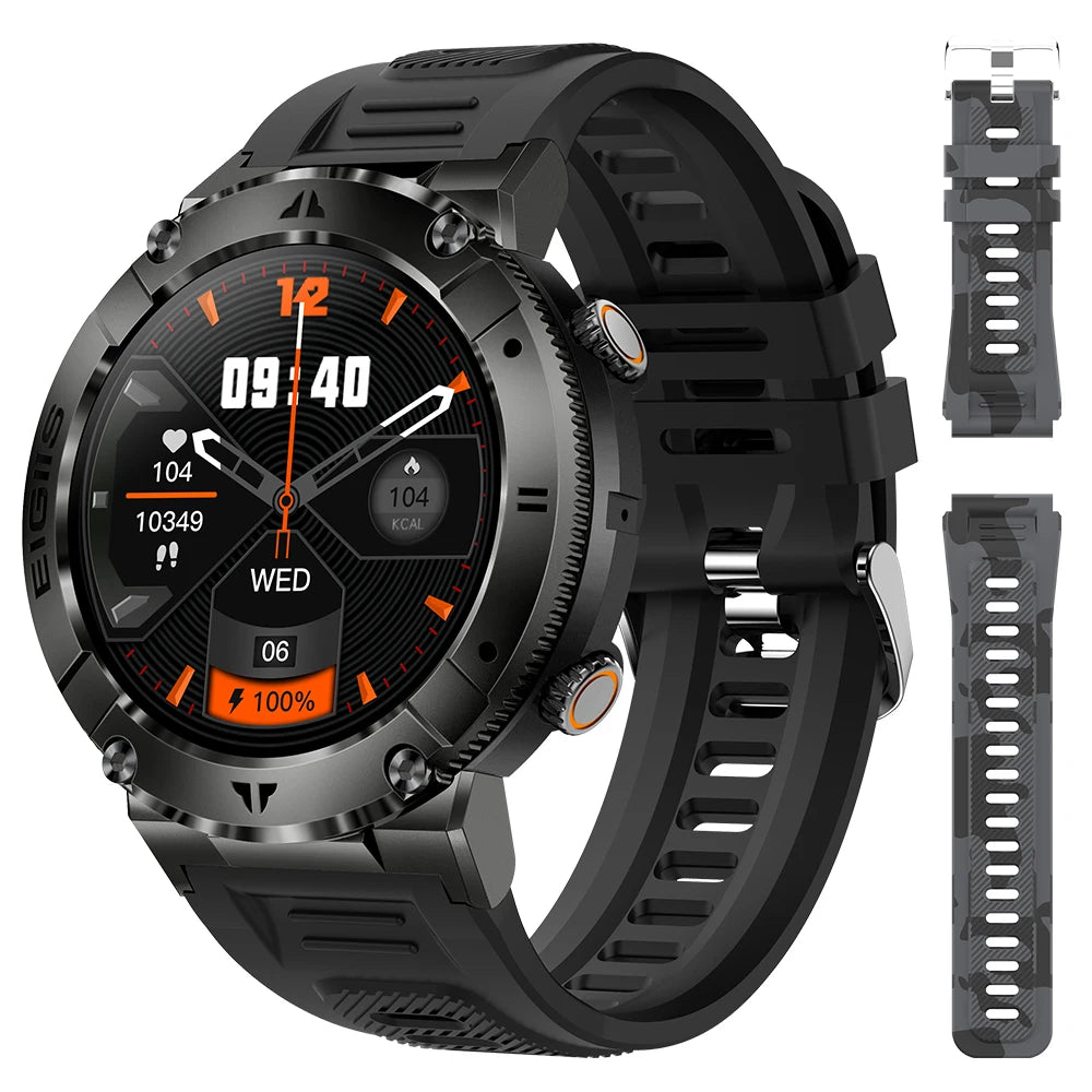 LaNikar Smartwatch With TFT Display Bluetooth Call Blood Pressure Monitor