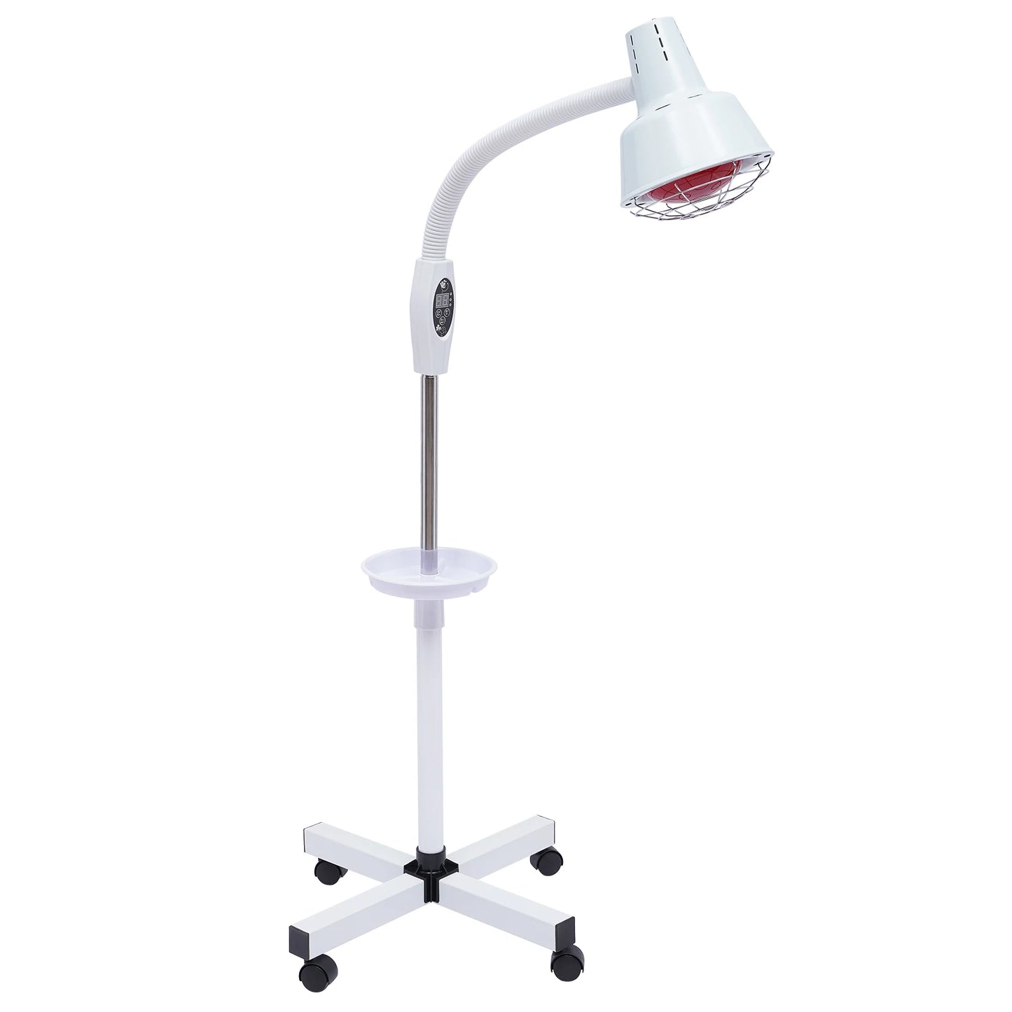 Bymaocar 275W Infrared Heat Lamp With Adjustable Arm For Aches