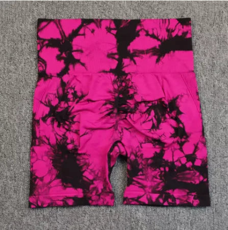 Women's High Elastic Yoga Shorts For Gym And Running