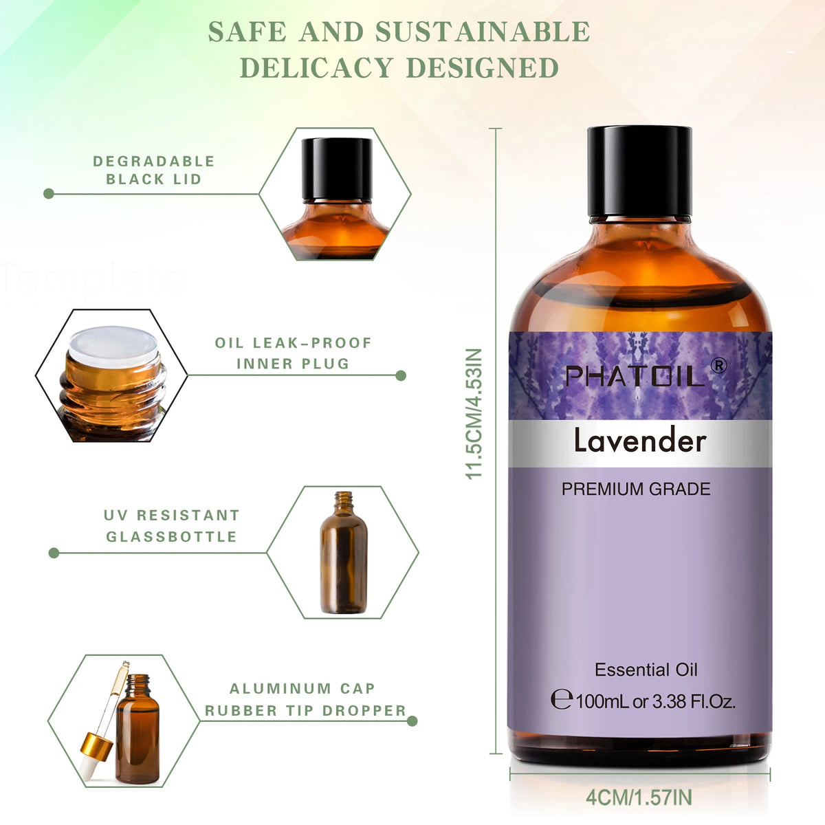 PHATOIL Pure Essential Oil For Diffusers And Candle Making