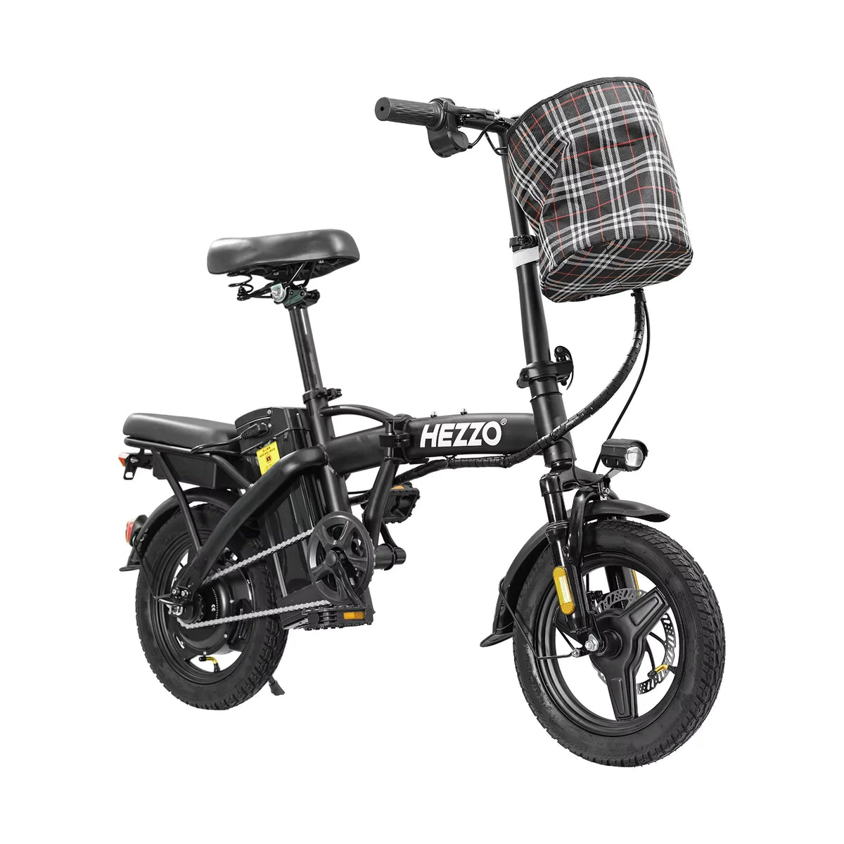 HEZZO T5 Folding Electric Bike 750W Peak Power Disc Brakes