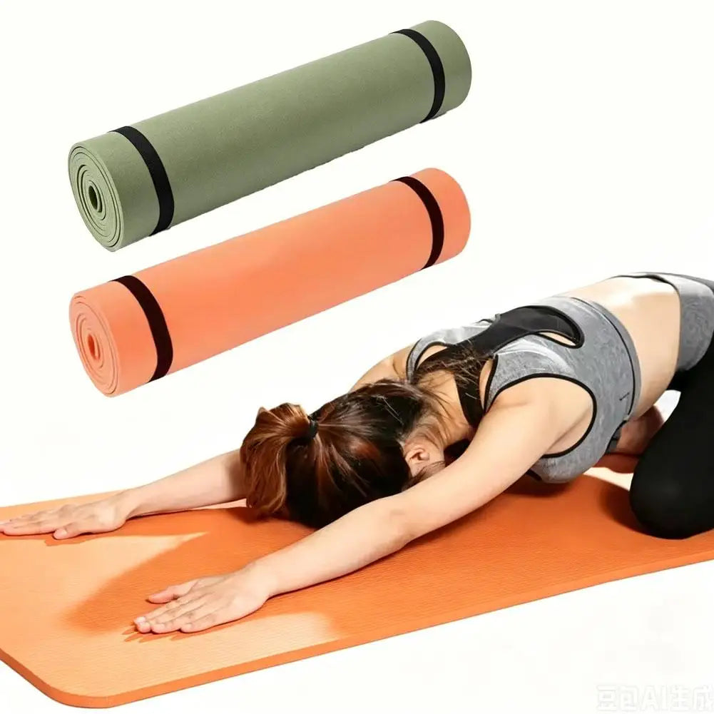 Non Slip EVA Yoga Mat Home Yoga And Pilates Workouts