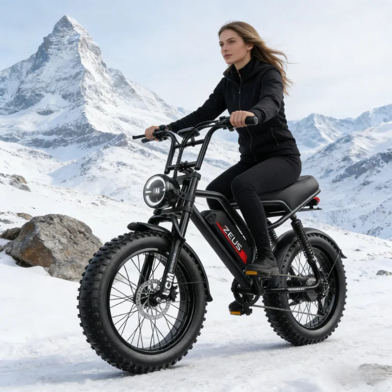 ZEFIORA Wild Beast Electric Bike UL2849 48V Front Brake