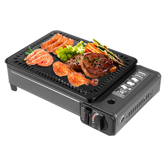 NONE Butane Grill Stove Portable 1 Burner Gas Stove For Outdoor Camping