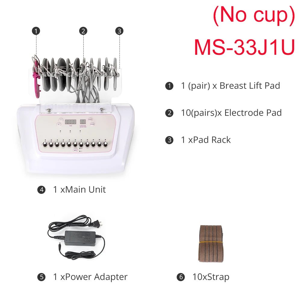 MYCHWAY EMS Muscle Stimulator Women Fitness Hips Abdomen Arms Massage Tool
