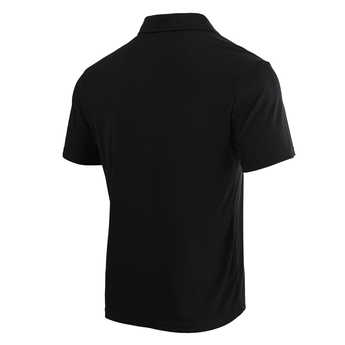 Men's Quick Dry Solid Polo Shirt Breathable Short Sleeve