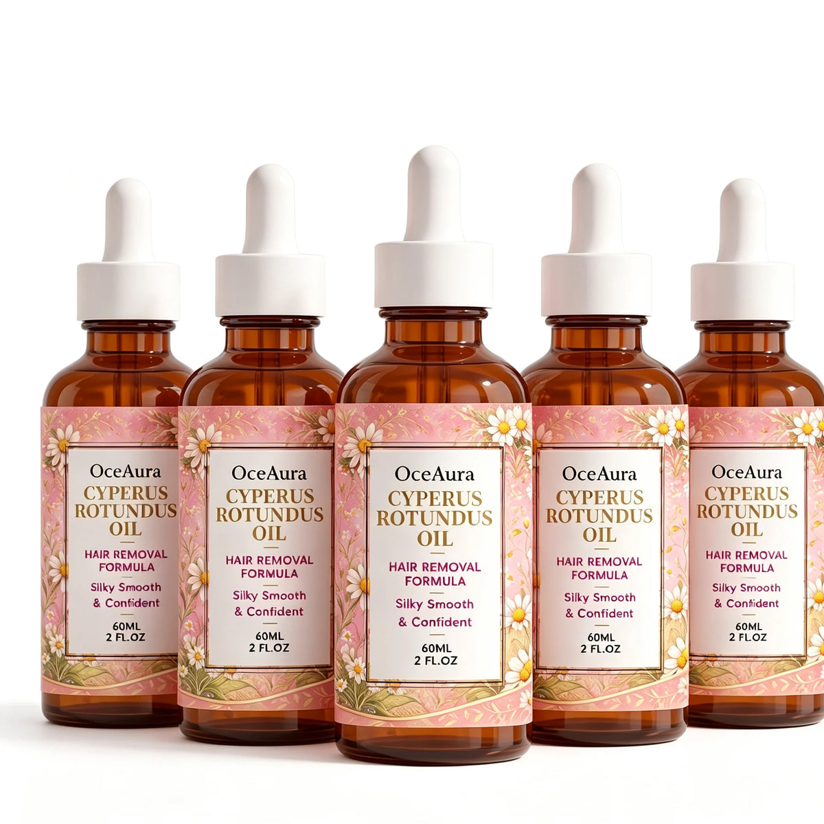 OceAura Cyperus Rotundus Hair Inhibitor Serum for Smooth Skin