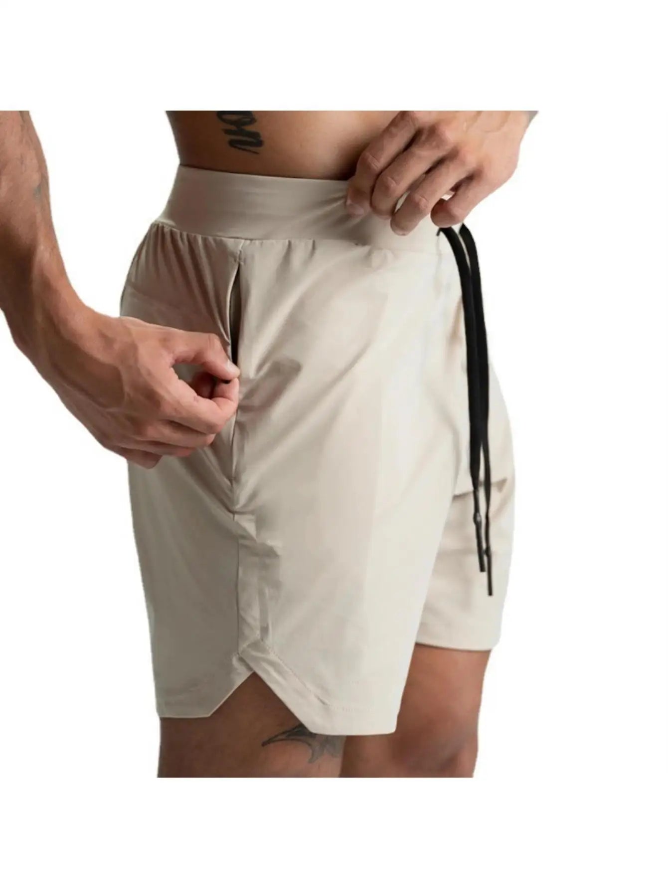 Shorts Men's Running Sports Training Fitness Shorts Jogging Shorts Quick Dry Breathable Lightweight Sports Shorts