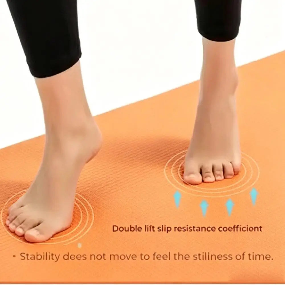 Non Slip EVA Yoga Mat Home Yoga And Pilates Workouts