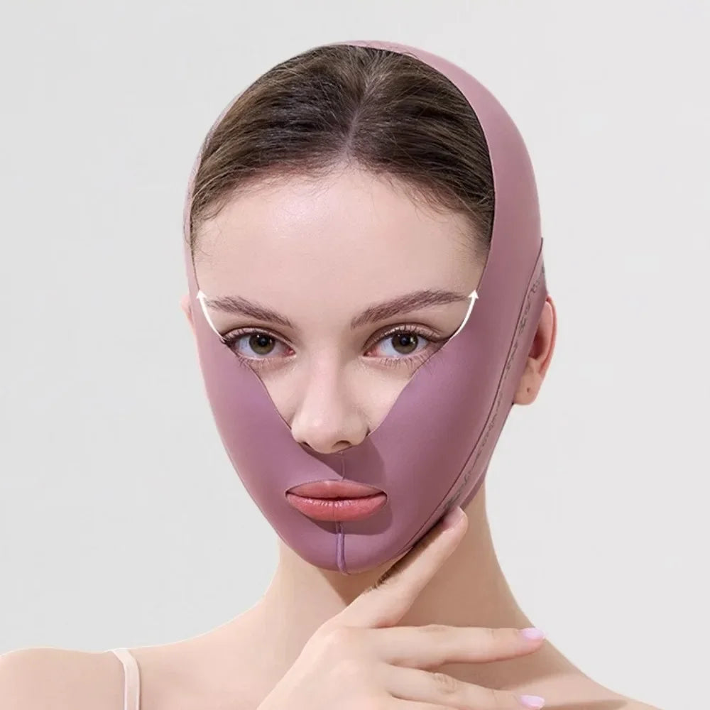 Upgraded Face Slimming Bandage V Line Face Shaper Chin Cheek Lifting Belt Anti Wrinkle Band Facial Massage Strap Skin Care Tools