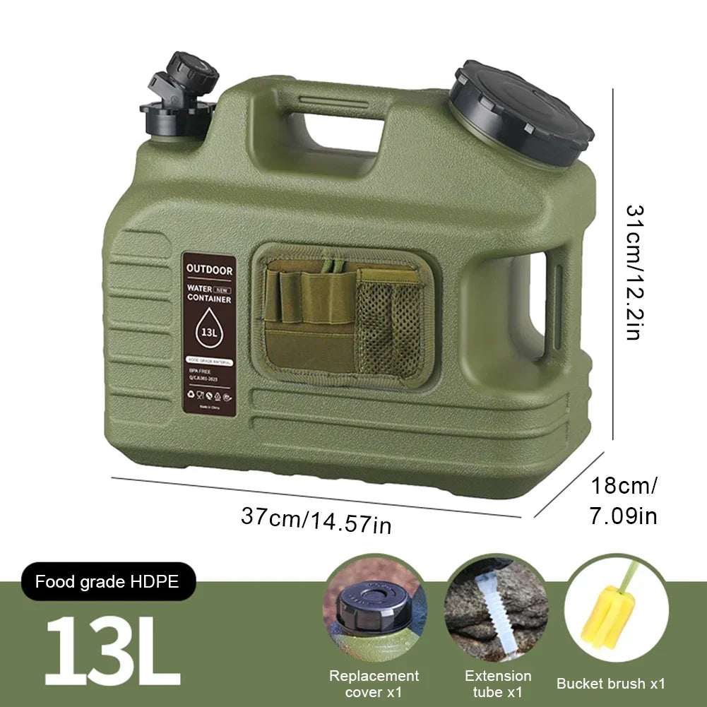 Portable Camping Water Jug With Faucet For Outdoor Adventures