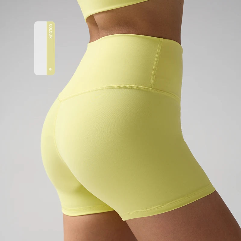 COZOK High Waisted Yoga Shorts Women Quick Dry Breathable