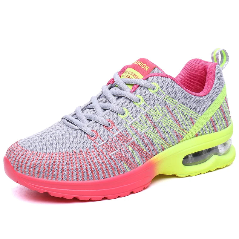 AZGB Women Running Shoes Breathable Athletic Sneakers Nonslip For Walking