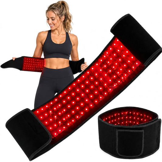Red Light Therapy Belt for Muscle Relaxation and Circulation Support