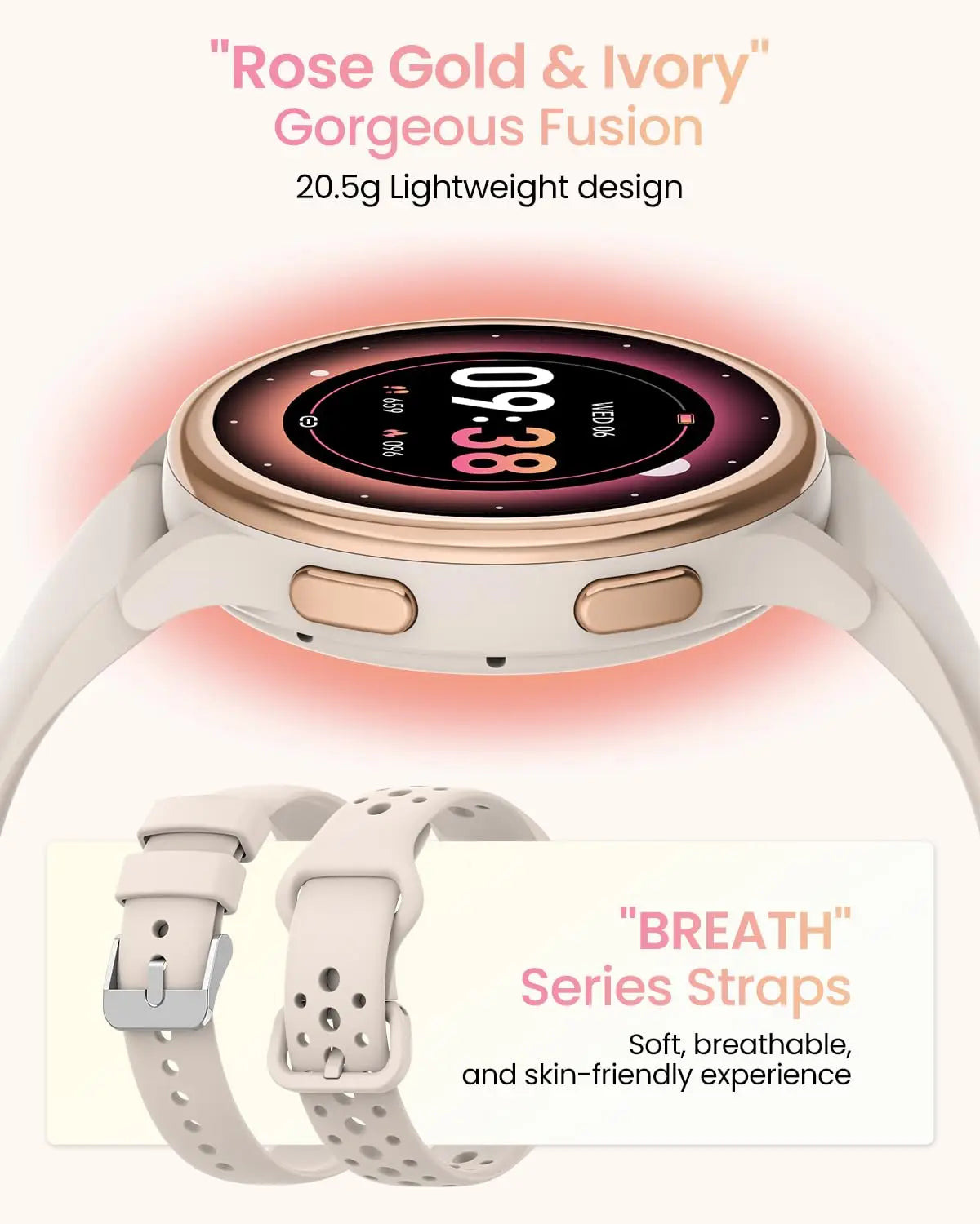 Smartwatch For Women Fitness Tracker With 400 Plus Watch Faces