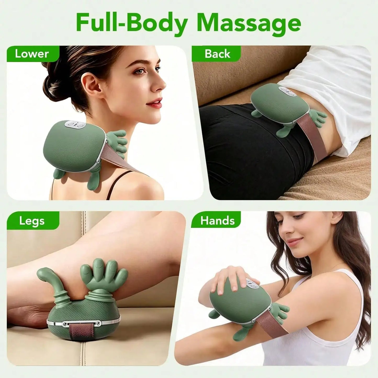 4D Neck Massager With Heat For Shoulders And Full Body