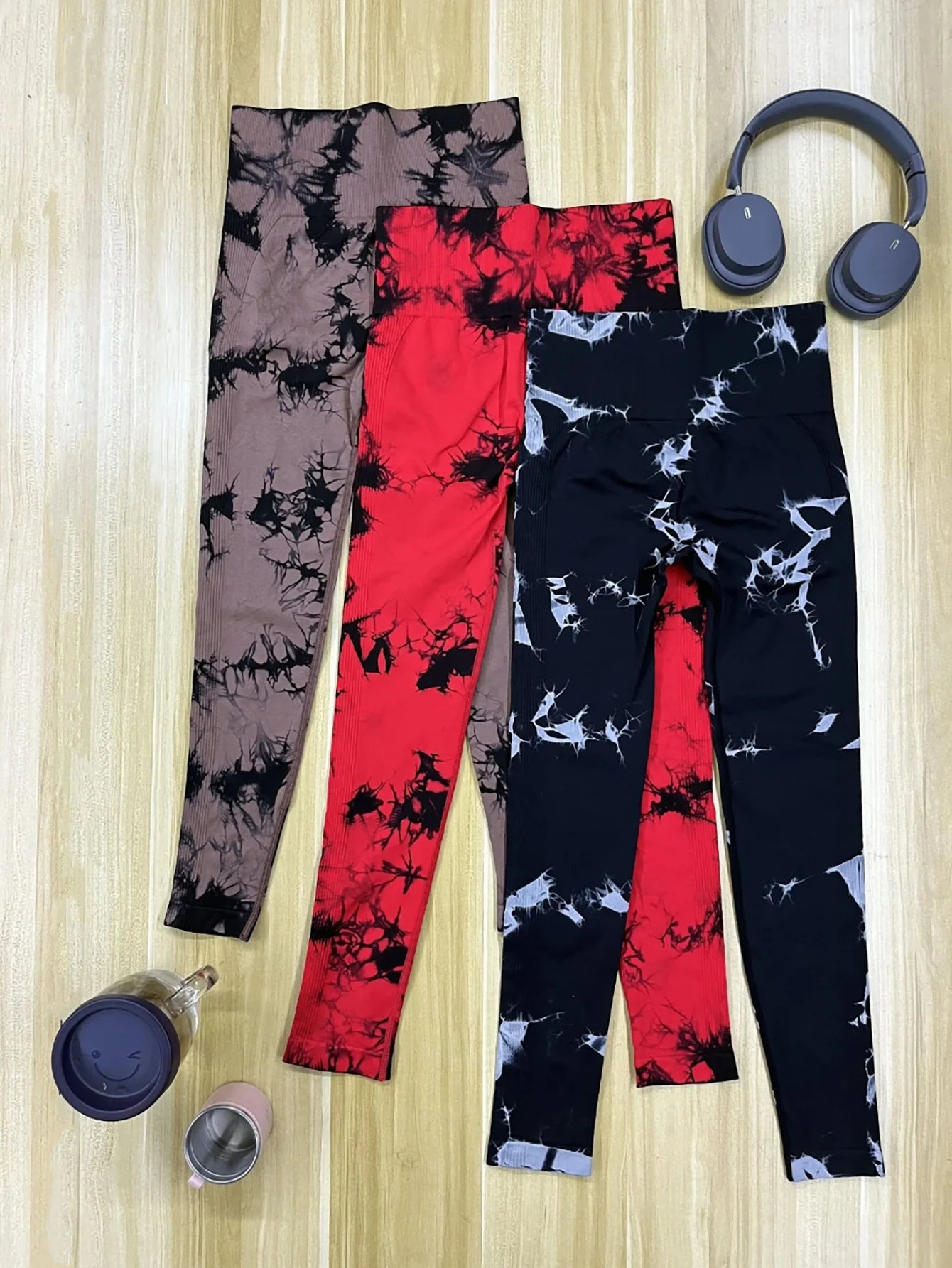 CZGUKE Seamless Leggings High Waist Yoga Scrunch Butt