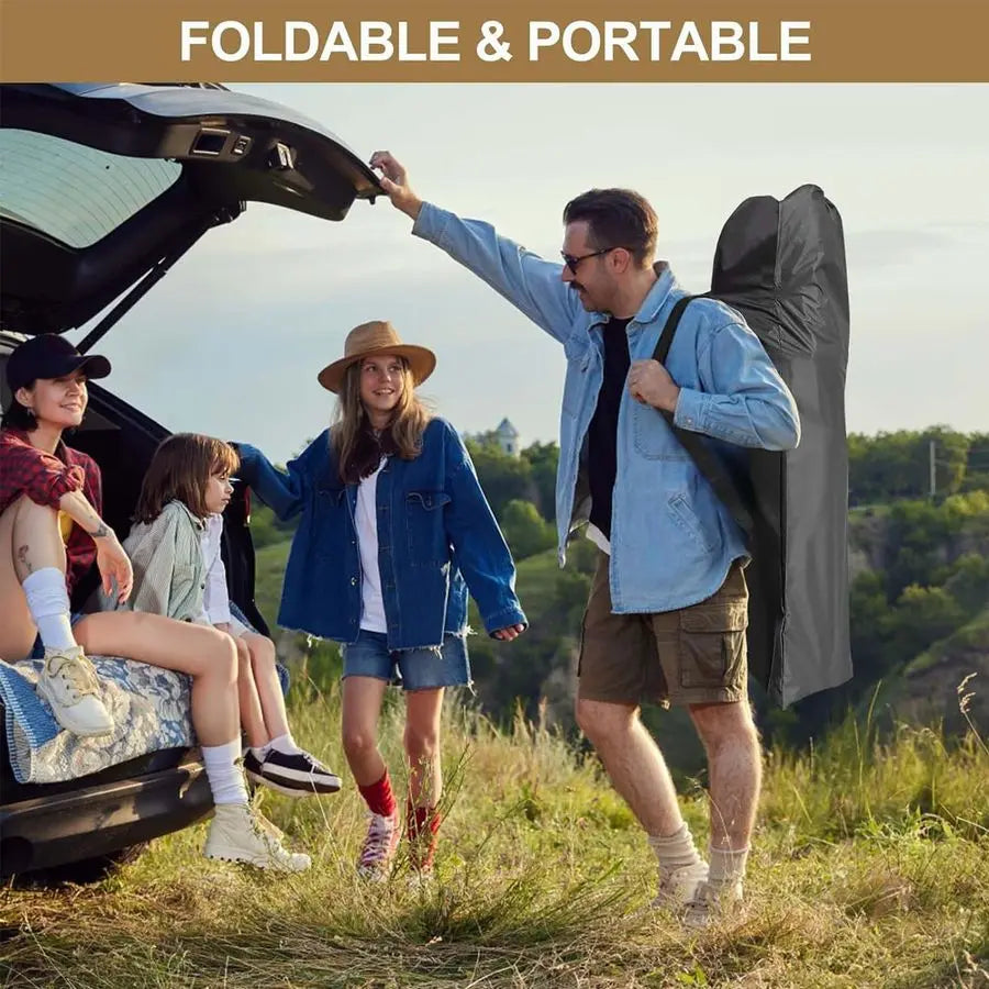 Folding Camping Cot With Mattress Heavy Duty Carry Bag