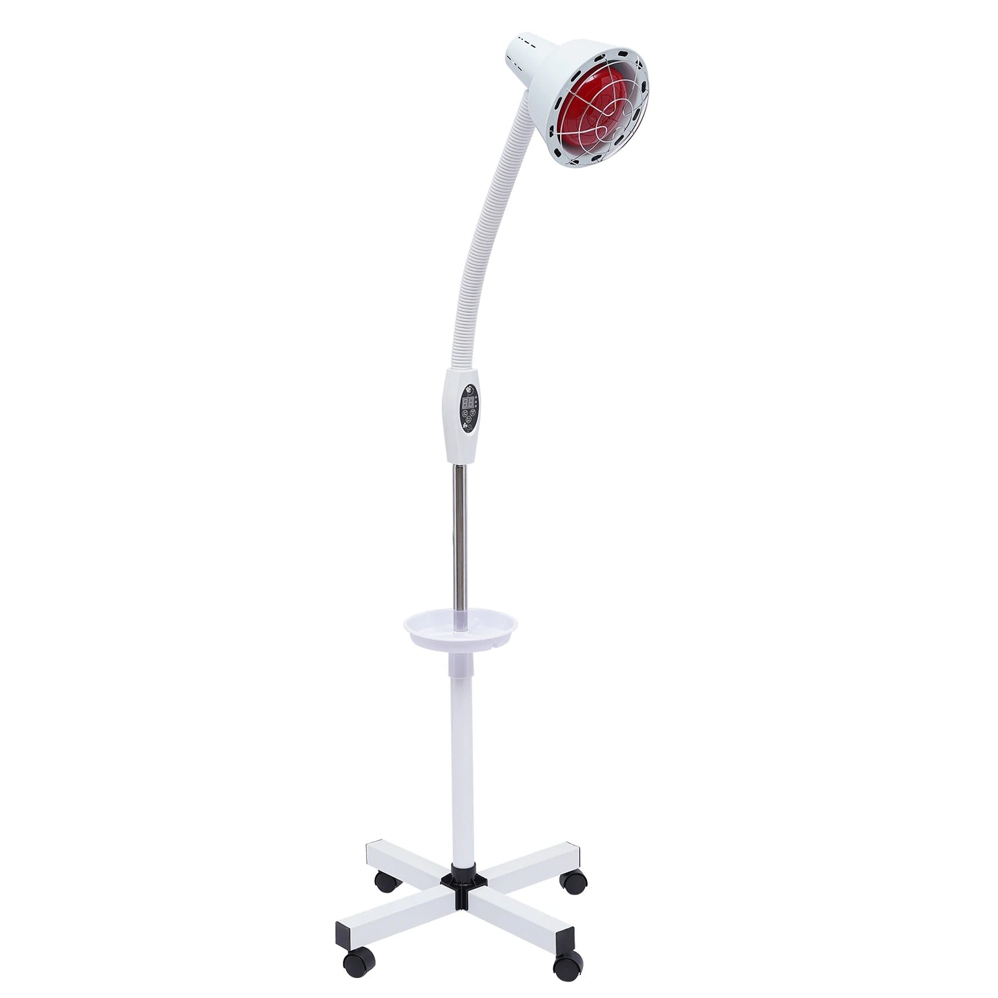 Bymaocar 275W Infrared Heat Lamp With Adjustable Arm For Aches