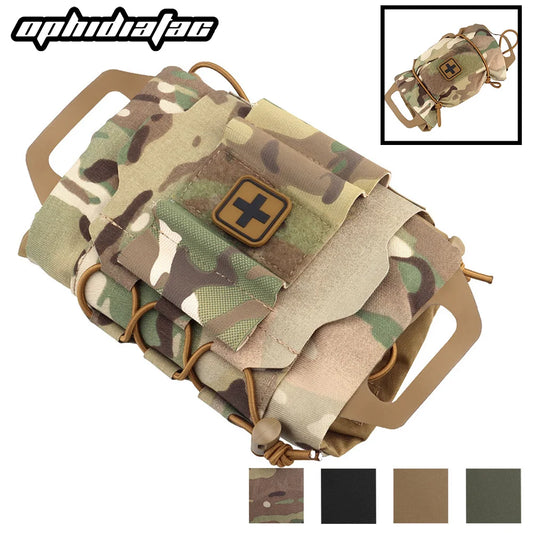 OphidianTac MOLLE Rapid Deployment IFAK Medical Pouch for Outdoor Emergencies