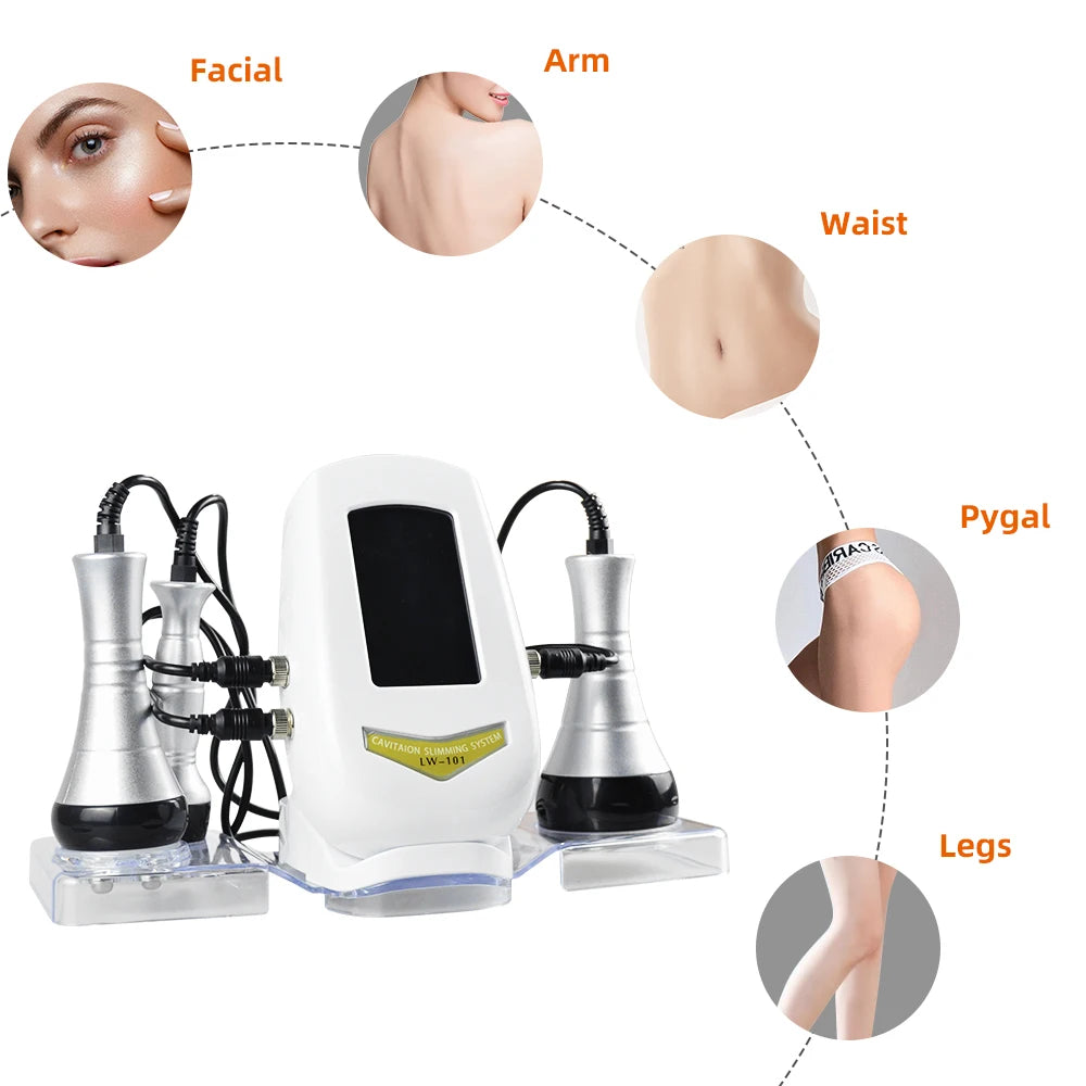 Sentidos 3In1 Ultrasonic Cavitation Machine For Body Slimming And Tightening