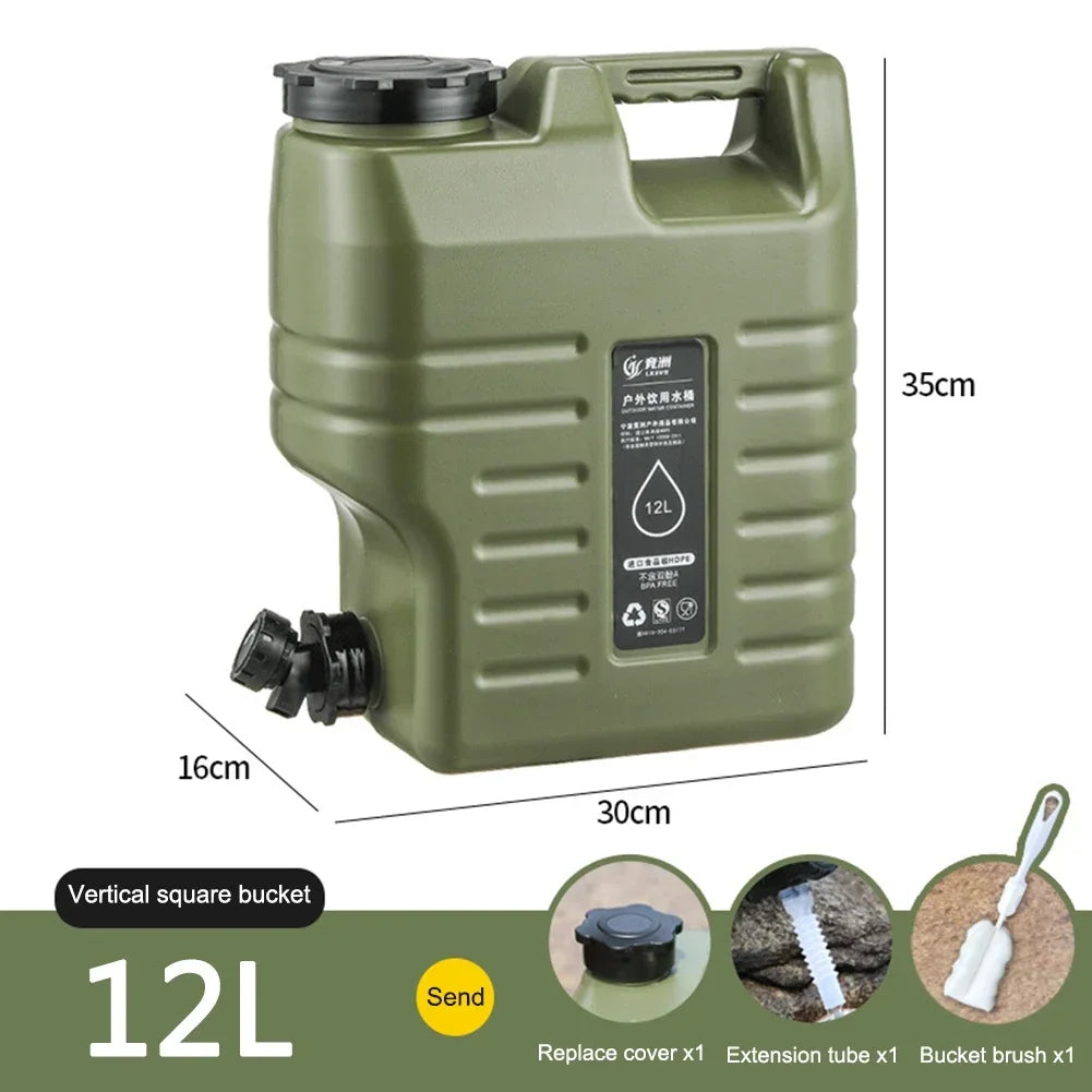 Portable Camping Water Jug With Faucet For Outdoor Adventures