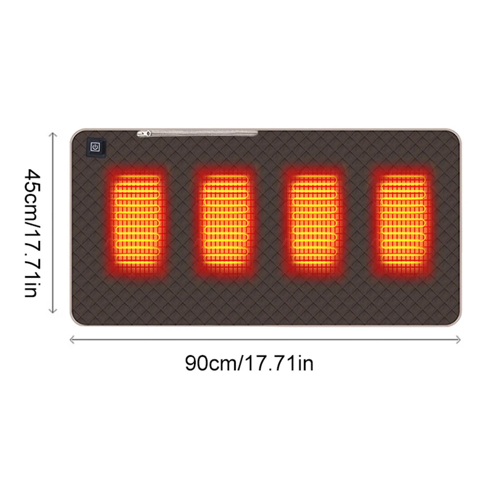 Winter Heating Mat USB Heating Sleeping Mat Camping Warming Mattress Temperature Warm Tent Sleeping Mat Foldable Sleeping Pad