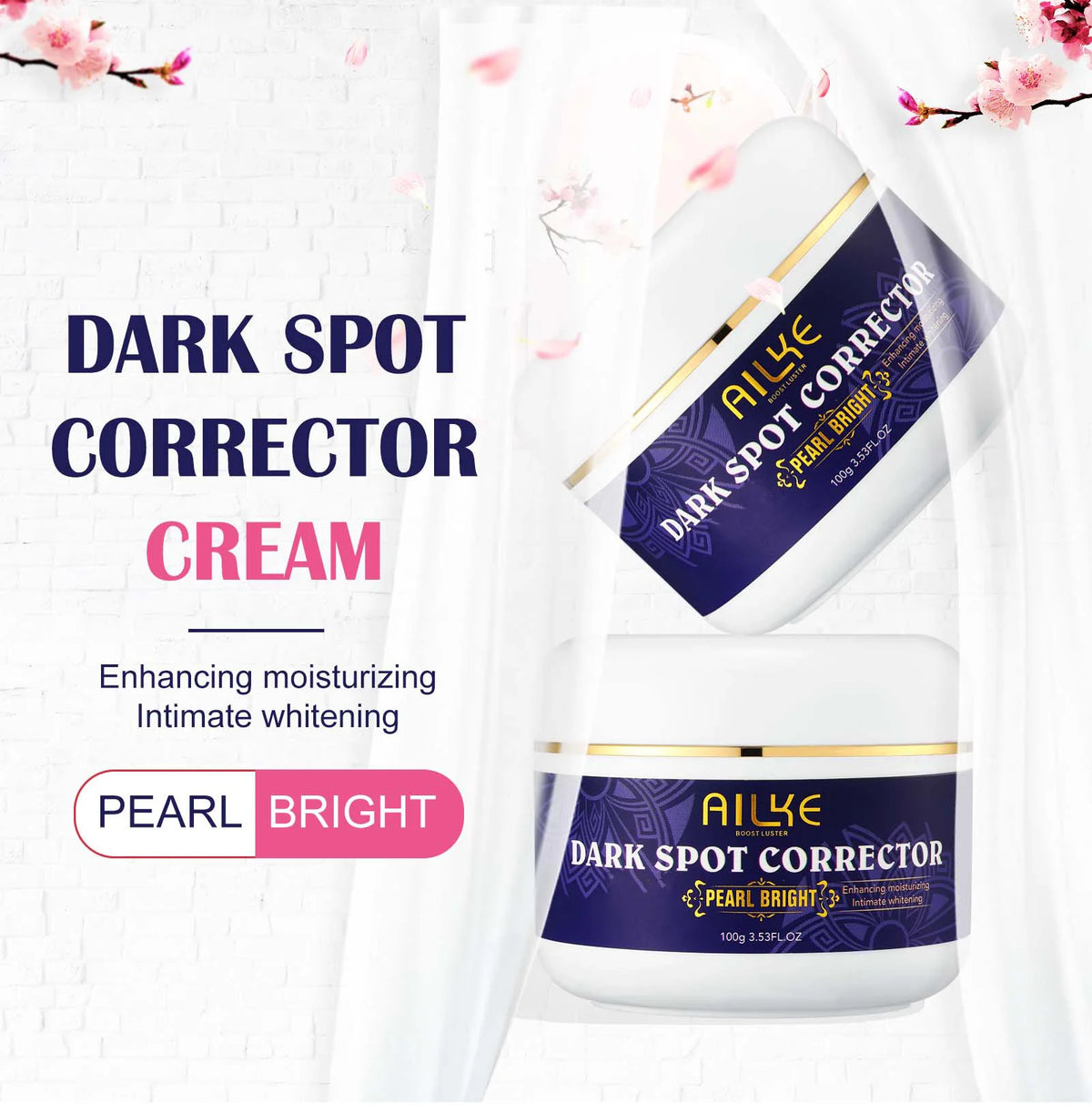 Ailke Double Glutathione Dark Spot Remover Whitening Cream