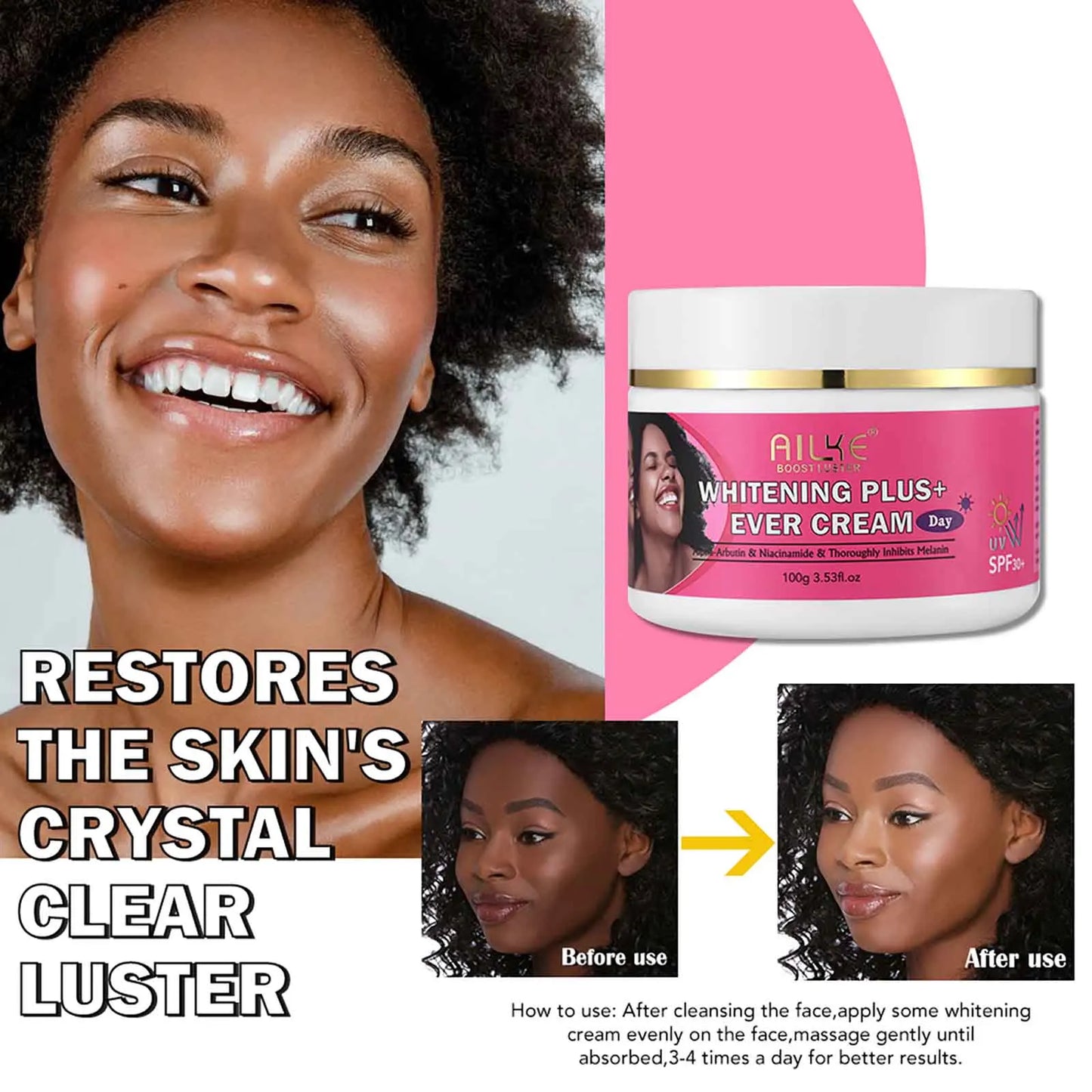 AILKE AHA Organic Skin Brightening Set for All Skin Types