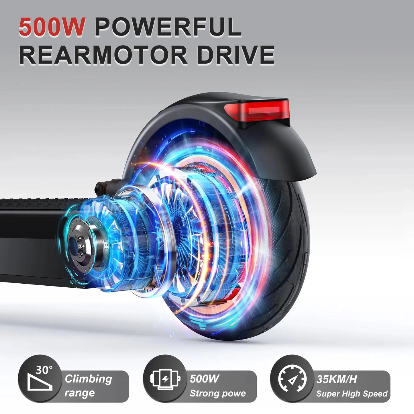 AOVOPRO ESMAX Electric Scooter 500W Foldable