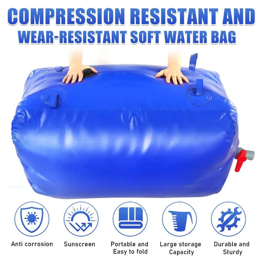 Foldable Water Storage Tank 10L Portable Emergency Rainwater Bag