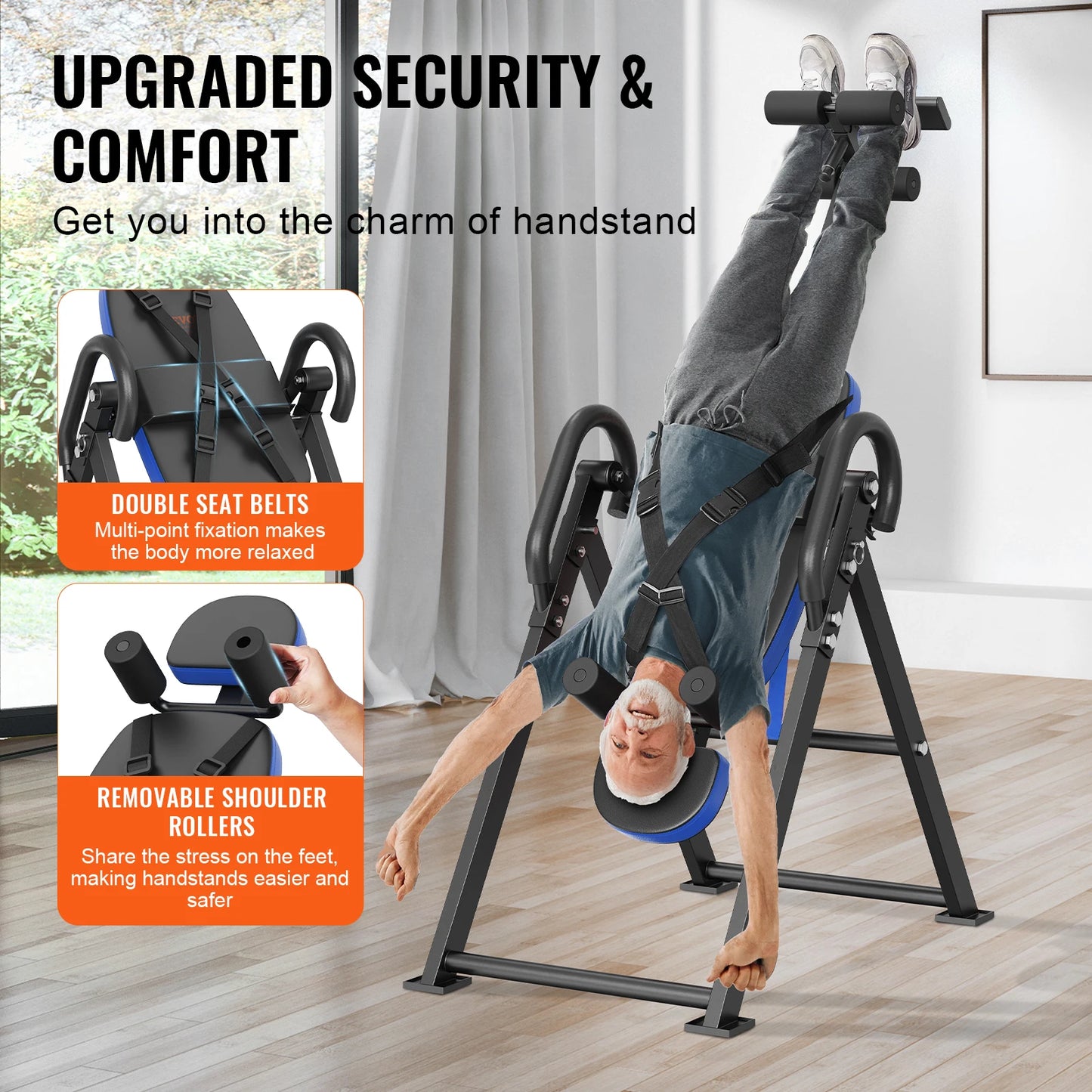 SucceBuy Heavy Duty Inversion Table Decompression Back Stretcher
