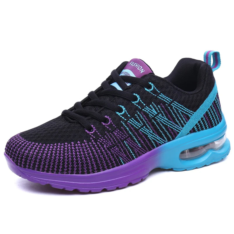AZGB Women Running Shoes Breathable Athletic Sneakers Nonslip For Walking