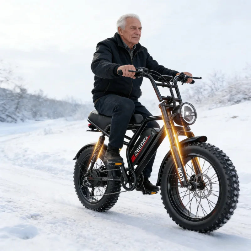 ZEFIORA Wild Beast Electric Bike UL2849 48V Front Brake