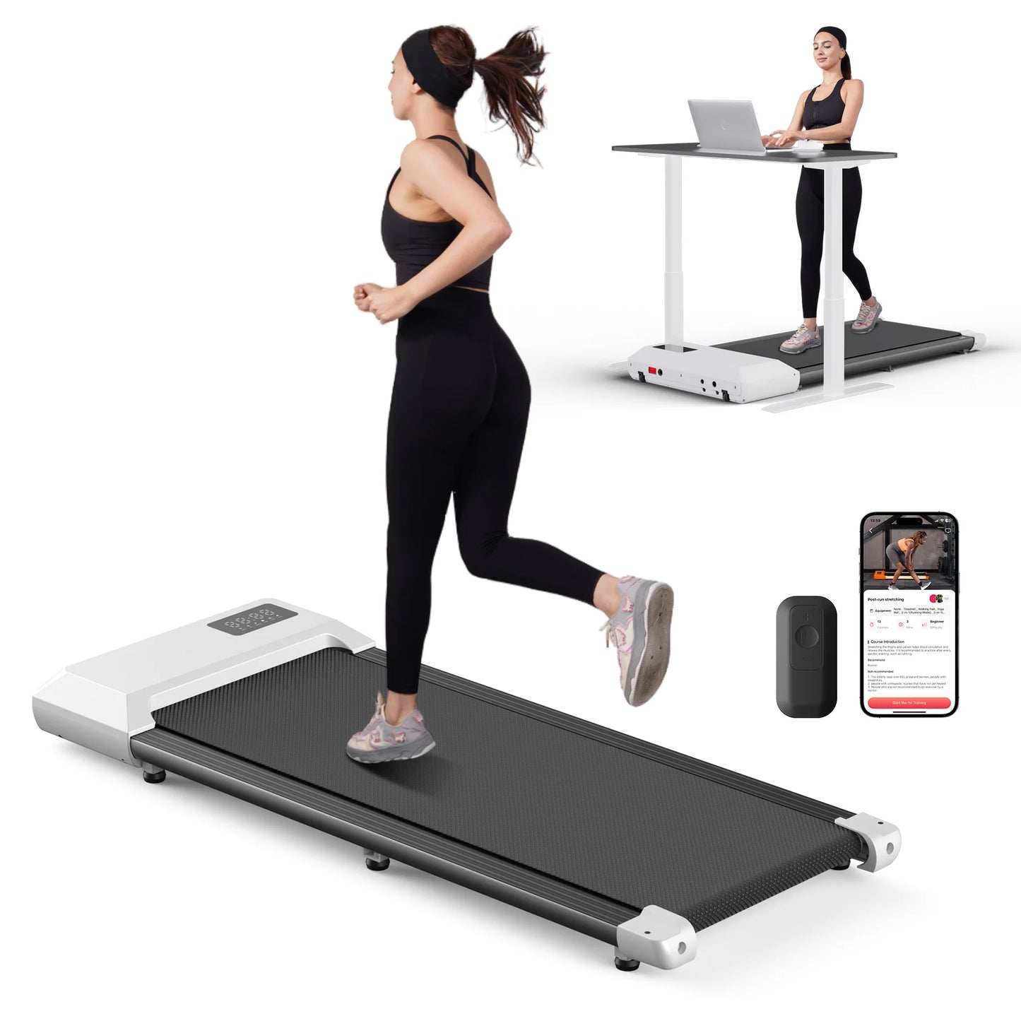 2.5 HP Treadmill for Home Use 300lbs Capacity