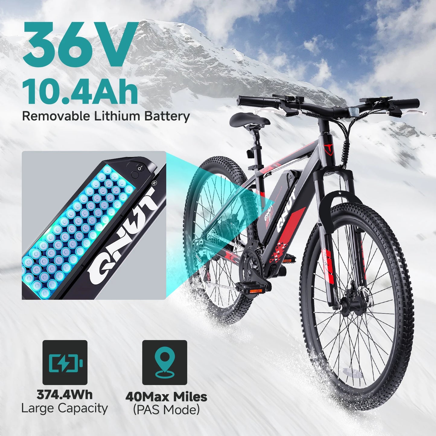 Victor3.0 Mountain Electric Bicycle 1000W 36V EBike