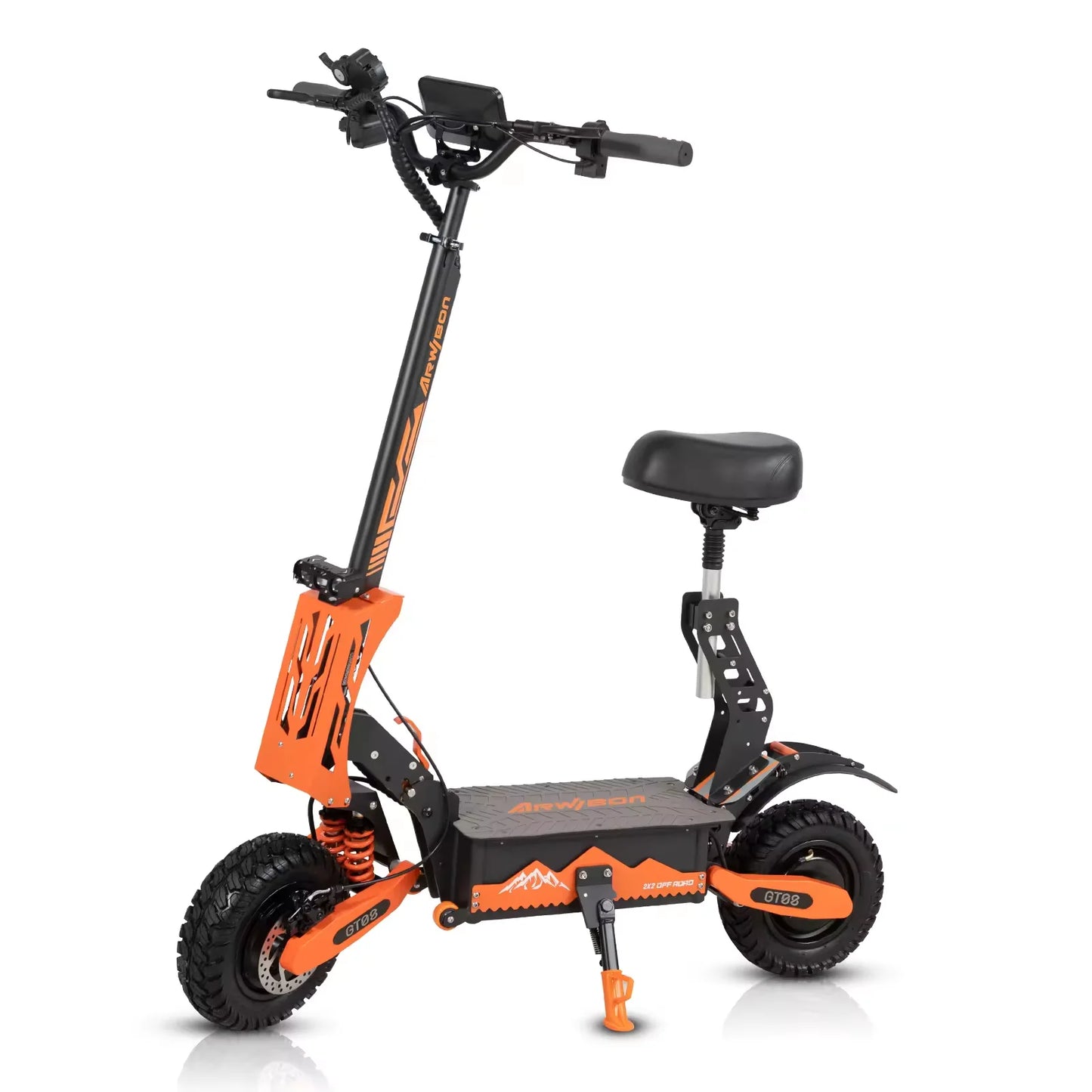 Arwibon 5600W Dual Motor Electric Scooter Foldable 46 MPH Top Speed