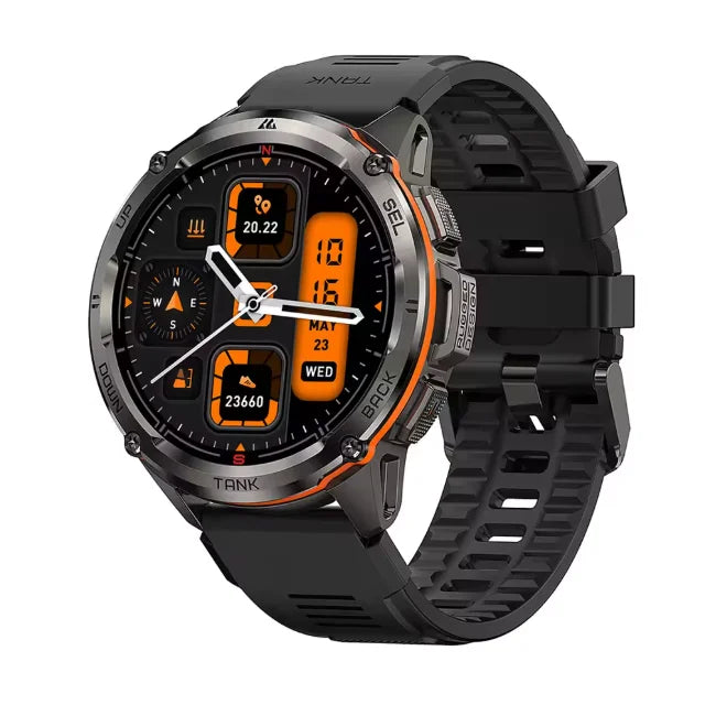 Kospet Tank T3 Ultra GPS Smartwatch Rugged Amoled Fitness Tracker