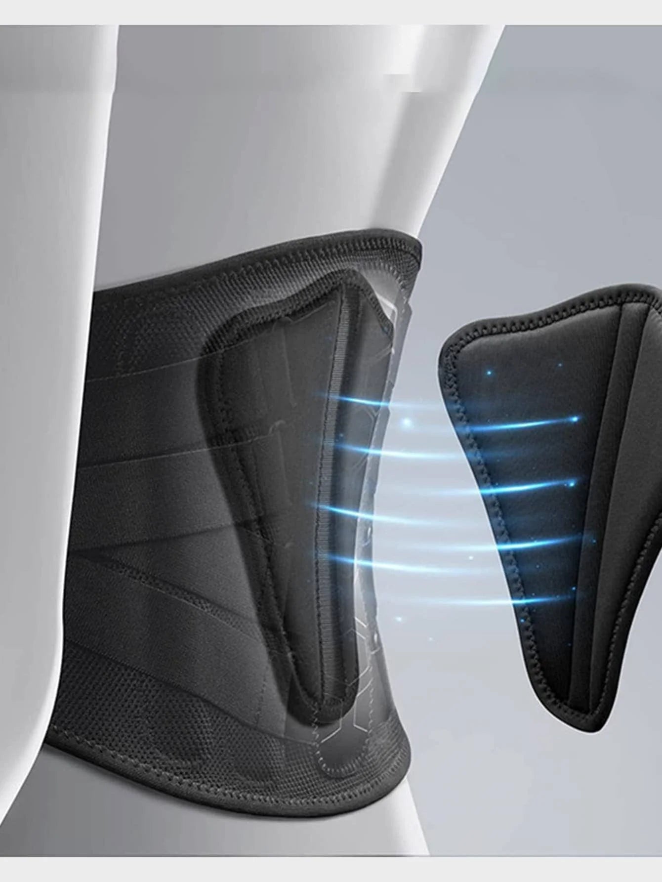 Adjustable Back Support Belt For Men Breathable Mesh Waist Shaper