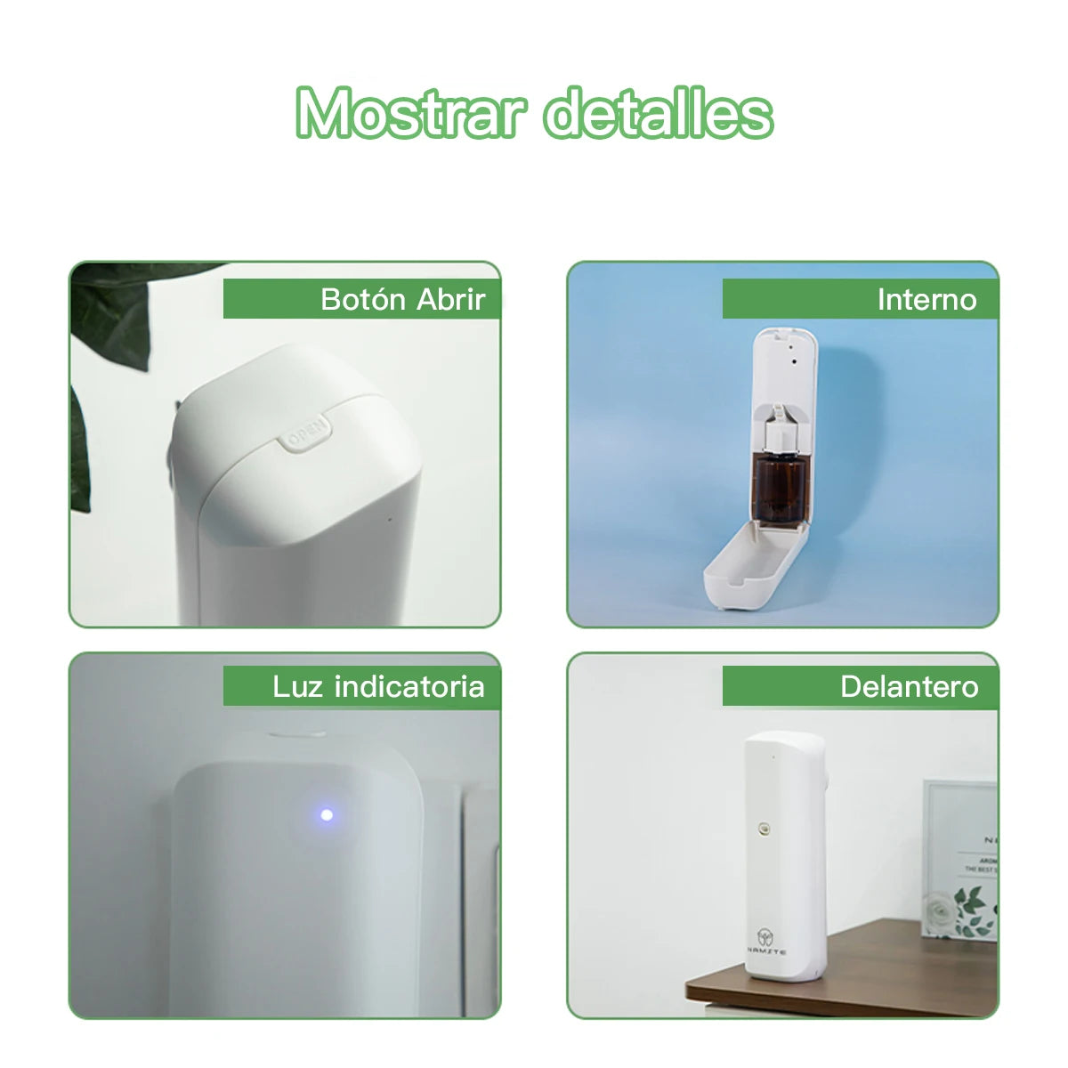 Namste Plug In Wall Fragrance Diffuser Bluetooth Waterless