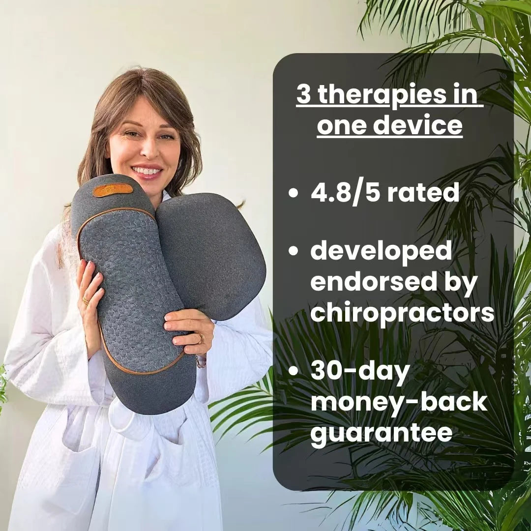 Okayso Soothe 3 in 1 Neck Massager Cervical Pillow Heat