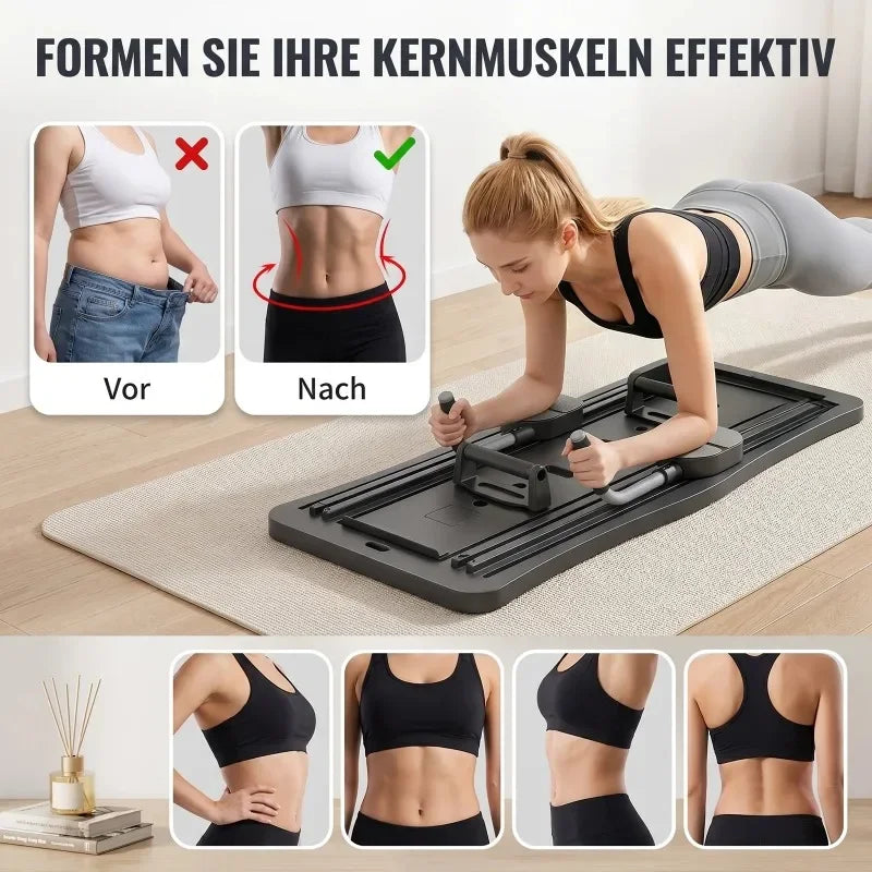 Foldable Pilates Board for Core and Full Body Home Workouts