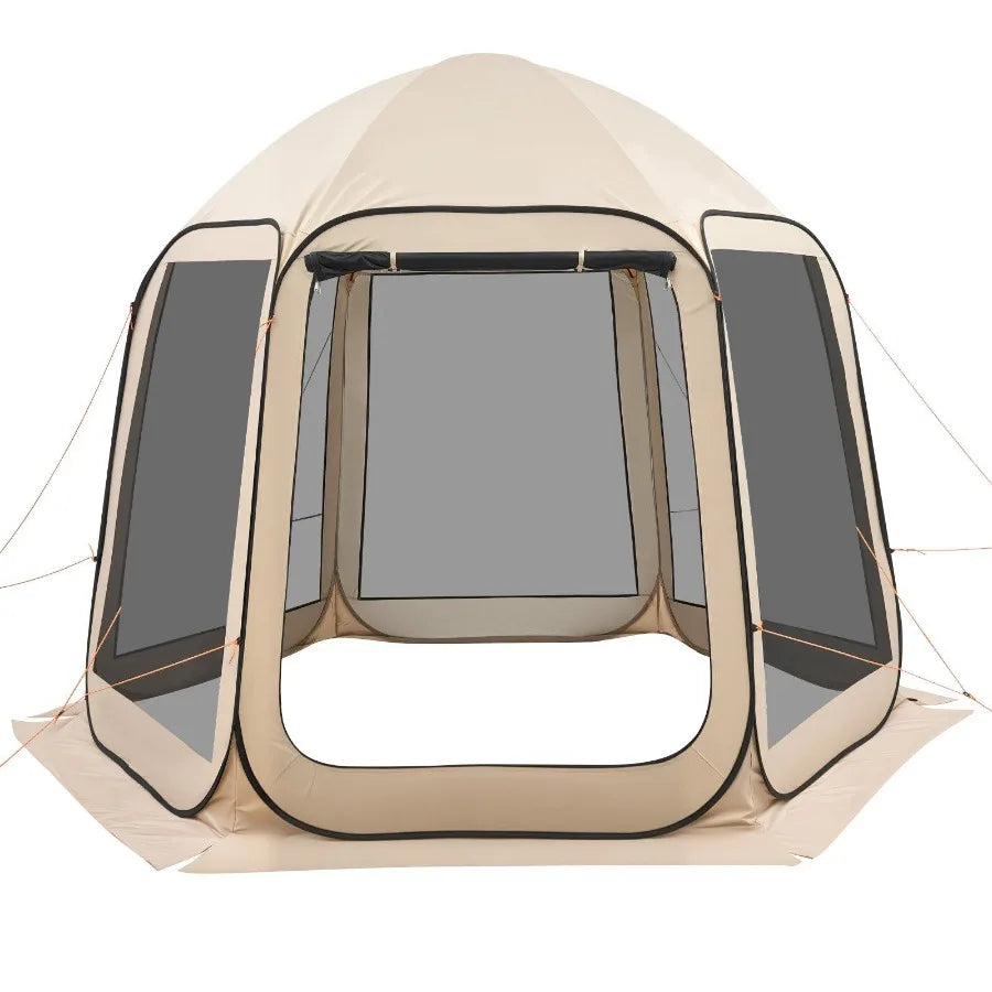 Screen House Pop Up Tent With Netting Sides Canopy
