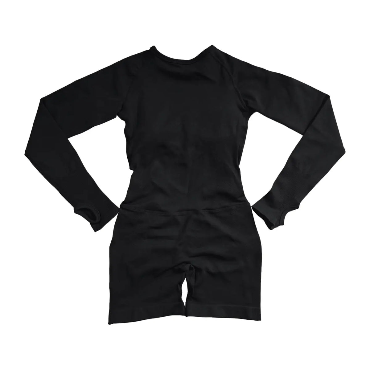 Nclagen Women Seamless Long Sleeve Yoga Fitness Playsuit