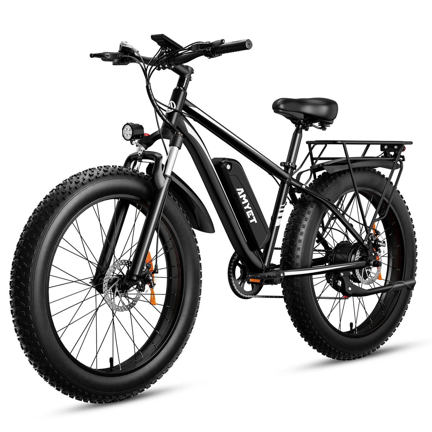 AMYET EB26 Electric Fat Tire Bike 1500W 48V 15Ah 31mph
