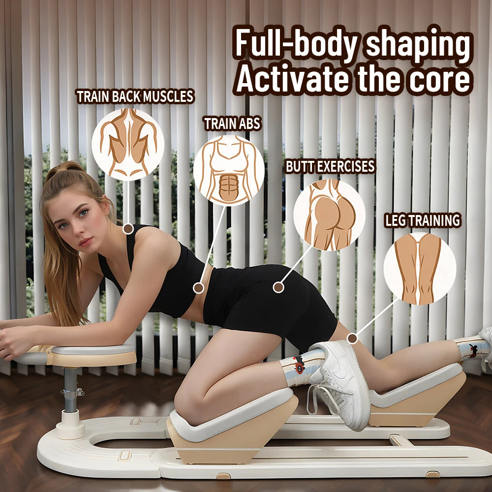 Spine Twist And Stretch Trainer For Waist Toning