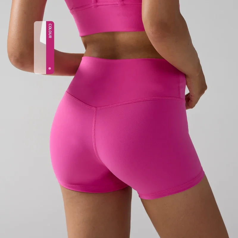 COZOK High Waisted Yoga Shorts Women Quick Dry Breathable