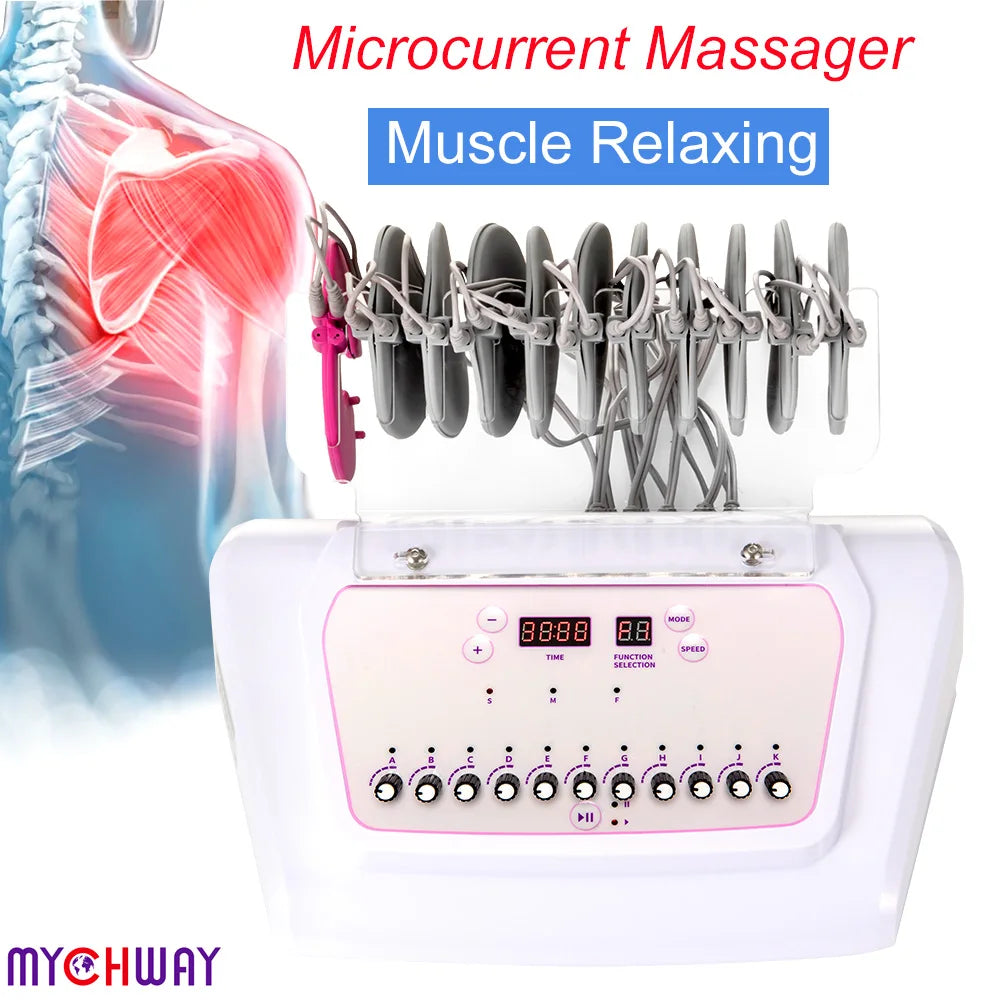 MYCHWAY EMS Muscle Stimulator Women Fitness Hips Abdomen Arms Massage Tool