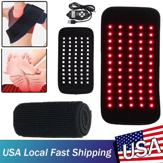 Infrared LED Light Therapy Heat Pad for Face Body Relief